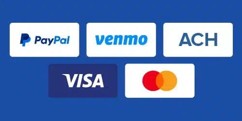 Accepted payment methods at fanduel: PayPal, Venmo, ACH, Visa, and Mastercard